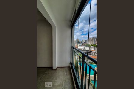 Varanda Sala de Estar/Jantar de apartamento para alugar com 2 quartos, 49m² em Cambuci, São Paulo
