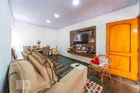 Sala de casa para alugar com 1 quarto, 80m² em Centro, Santo André