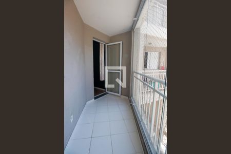 Varanda da Sala de apartamento à venda com 2 quartos, 52m² em Jardim Monte Alegre, Taboão da Serra