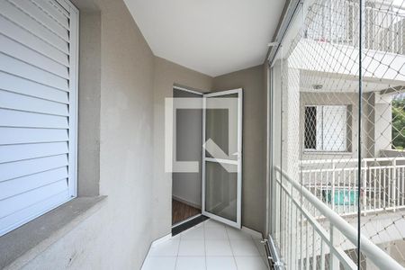 Varanda de apartamento à venda com 2 quartos, 52m² em Jardim Monte Alegre, Taboão da Serra