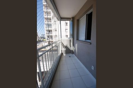 Varanda da Sala de apartamento à venda com 2 quartos, 52m² em Jardim Monte Alegre, Taboão da Serra