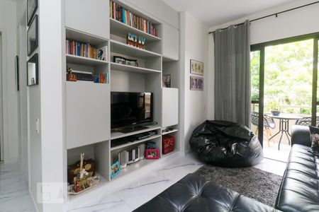 Sala de apartamento à venda com 1 quarto, 47m² em Jardim Paulista, São Paulo