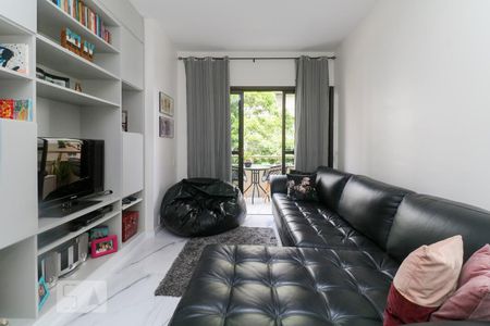 Sala de apartamento à venda com 1 quarto, 47m² em Jardim Paulista, São Paulo