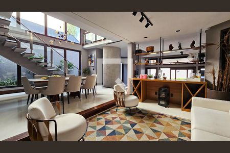 Casa à venda com 450m², 4 quartos e 4 vagas Casa à venda com 450m², 4 quartos e 4 vagasSala de estar