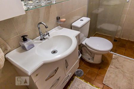 Banheiro de kitnet/studio à venda com 1 quarto, 35m² em Santa Cecília, São Paulo