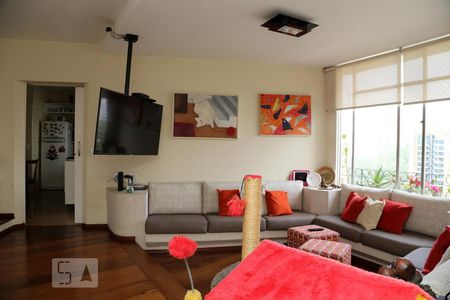 Sala  de apartamento à venda com 3 quartos, 130m² em Vila Andrade, São Paulo