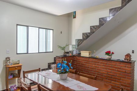 Sala de Jantar de casa à venda com 3 quartos, 184m² em Nova Petrópolis, São Bernardo do Campo