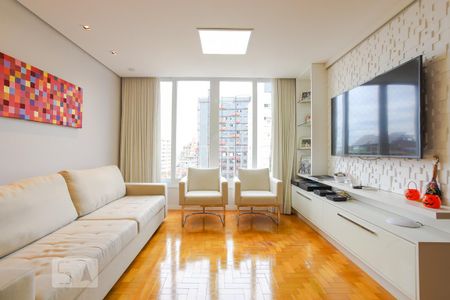 Sala de Estar de apartamento para alugar com 3 quartos, 120m² em Independência, Porto Alegre
