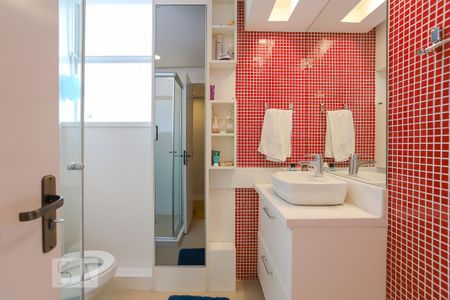 Apartamento para alugar com 120m², 3 quartos e 2 vagas Apartamento para alugar com 120m², 3 quartos e 2 vagasBanheiro 2