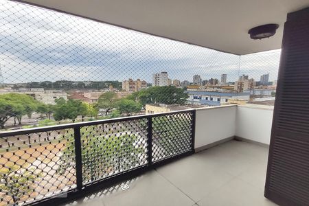 Sacada da Sala de apartamento para alugar com 3 quartos, 217m² em Centro, São Leopoldo