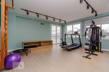 Apartamento à venda com 30m², 1 quarto e 1 vaga Apartamento à venda com 30m², 1 quarto e 1 vagaÁrea comum - Academia