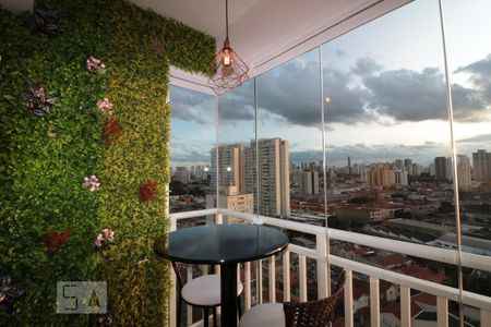 Sacada  de apartamento à venda com 2 quartos, 50m² em Tatuapé, São Paulo