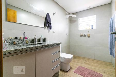 Banheiro da Suíte de casa à venda com 2 quartos, 70m² em Vila Gomes Cardim, São Paulo