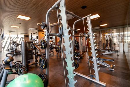 Apartamento para alugar com 36m², 1 quarto e 1 vaga Apartamento para alugar com 36m², 1 quarto e 1 vagaAcademia