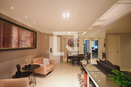 Sala de apartamento para alugar com 3 quartos, 120m² em Vila Sonia, São Paulo