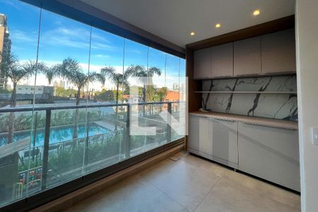 Varanda de apartamento à venda com 2 quartos, 64m² em Indianópolis, São Paulo