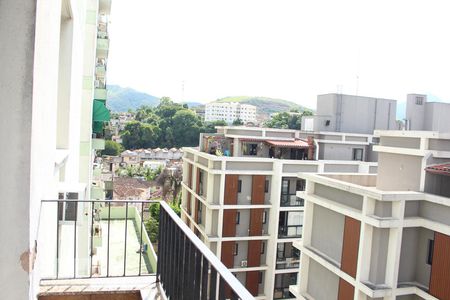 varanda de apartamento à venda com 2 quartos, 68m² em Tanque, Rio de Janeiro