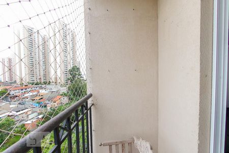 Sacada da Sala de apartamento para alugar com 2 quartos, 55m² em Vila Augusta, Guarulhos