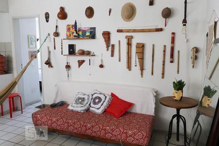 Sala de apartamento para alugar com 1 quarto, 46m² em Boa Vista, Recife