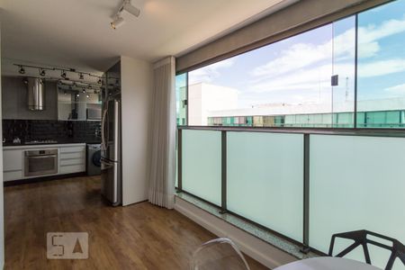 Sala de apartamento para alugar com 1 quarto, 46m² em Asa Norte, Brasília