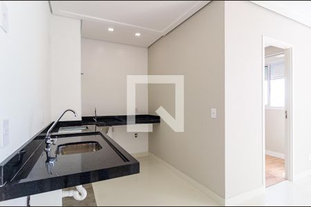 Cozinha de apartamento para alugar com 2 quartos, 34m² em Vila Paulista, São Paulo