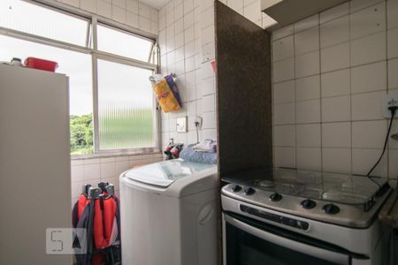 Cozinha de apartamento à venda com 2 quartos, 52m² em Pechincha, Rio de Janeiro