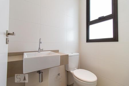 Lavabo de apartamento para alugar com 1 quarto, 46m² em Santa Cecilia, São Paulo