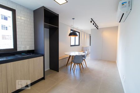 Sala de apartamento para alugar com 1 quarto, 46m² em Santa Cecilia, São Paulo