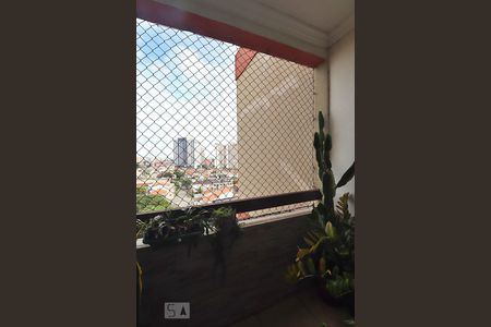 Varanda da Sala de apartamento para alugar com 2 quartos, 68m² em Vila Homero Thon, Santo André