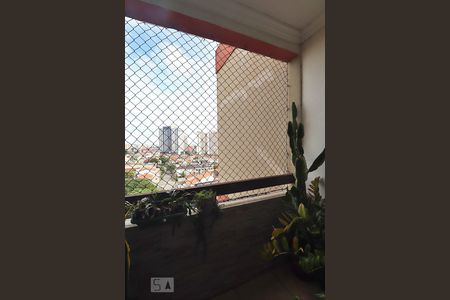 Varanda da Sala de apartamento à venda com 2 quartos, 68m² em Vila Homero Thon, Santo André