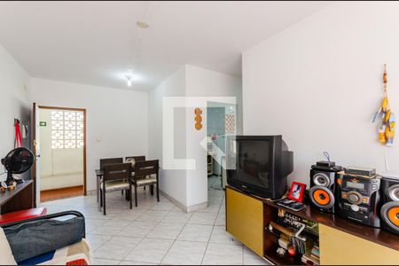Sala de apartamento para alugar com 1 quarto, 44m² em Campo Grande, Santos