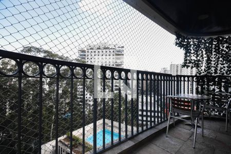 Varanda de apartamento para alugar com 4 quartos, 185m² em Vila Andrade, São Paulo