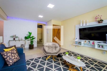 Sala de casa à venda com 3 quartos, 200m² em Vila Pires, Santo André