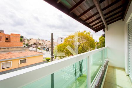 Varanda do quarto 1 de casa à venda com 3 quartos, 200m² em Vila Pires, Santo André