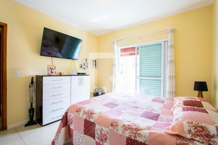 Quarto 1 - Suíte de casa à venda com 3 quartos, 200m² em Vila Pires, Santo André