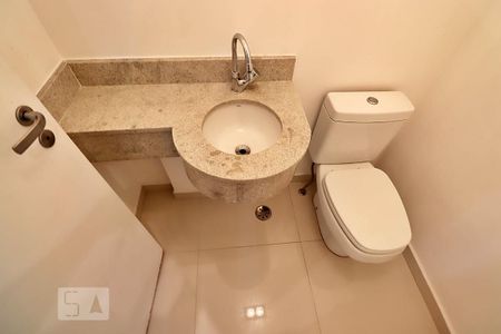 Lavabo de apartamento à venda com 3 quartos, 135m² em Vila Gilda, Santo André