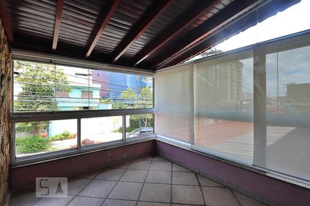 Varanda da Sala de casa para alugar com 3 quartos, 191m² em Jardim, Santo André