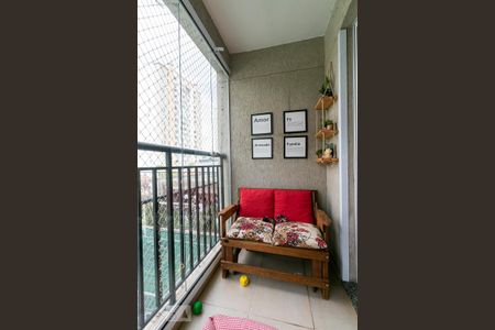 Apartamento à venda com 65m², 3 quartos e 1 vagaVaranda