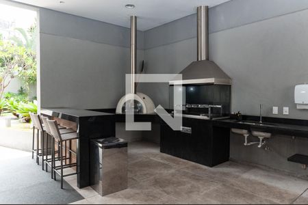 Studio para alugar com 40m², 1 quarto e 1 vaga Studio para alugar com 40m², 1 quarto e 1 vagaÁrea comum - Churrasqueira