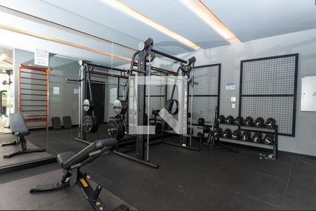 Studio para alugar com 40m², 1 quarto e 1 vaga Studio para alugar com 40m², 1 quarto e 1 vagaÁrea Comum - Academia