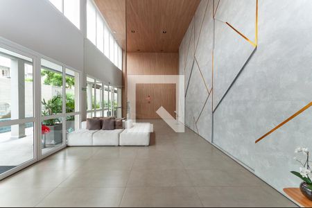 Studio para alugar com 40m², 1 quarto e 1 vaga Studio para alugar com 40m², 1 quarto e 1 vagaÁrea Comum - Recepção