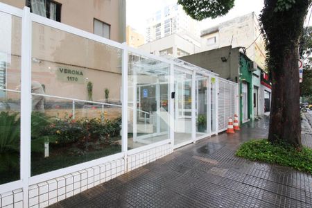 Apartamento à venda com 43m², 1 quarto e 1 vagaFachada