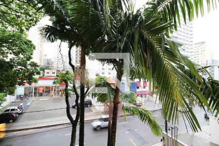 Vista  de apartamento à venda com 1 quarto, 43m² em Moema, São Paulo