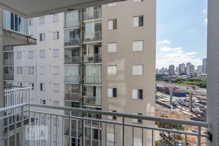 Varanda da Sala de apartamento para alugar com 2 quartos, 45m² em Quinta da Paineira, São Paulo