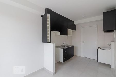 Sala - Cozinha  de kitnet/studio para alugar com 1 quarto, 28m² em Cambuci, São Paulo