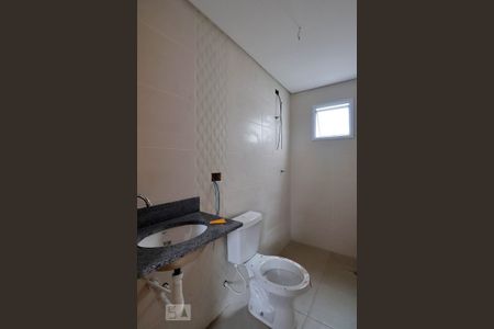 Banheiro da Suíte de apartamento para alugar com 2 quartos, 100m² em Vila Alto de Santo André, Santo André