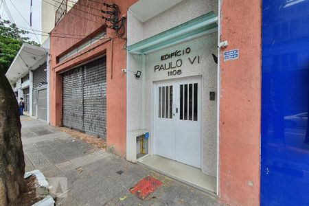 Studio para alugar com 25m², 1 quarto e sem vaga Studio para alugar com 25m², 1 quarto e sem vagaFachada