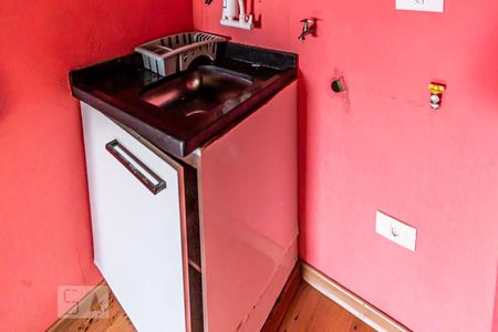 Cozinha de kitnet/studio à venda com 1 quarto, 29m² em Bela Vista, São Paulo