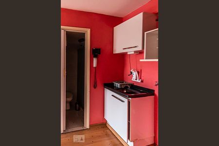 Studio à venda com 29m², 1 quarto e sem vagaCozinha