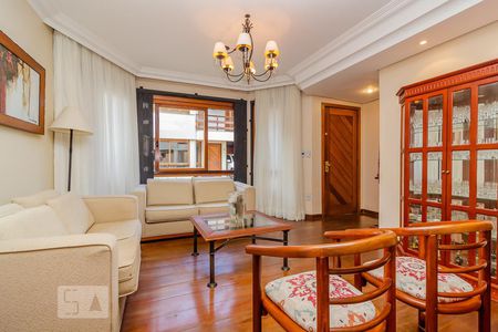 Sala de casa de condomínio à venda com 4 quartos, 233m² em Tristeza, Porto Alegre